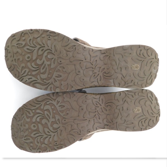 TEVA Brown Suede Leather Mary Jane Flats 8 - Picture 5 of 7